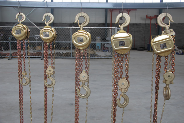 三角型防爆手拉葫蘆